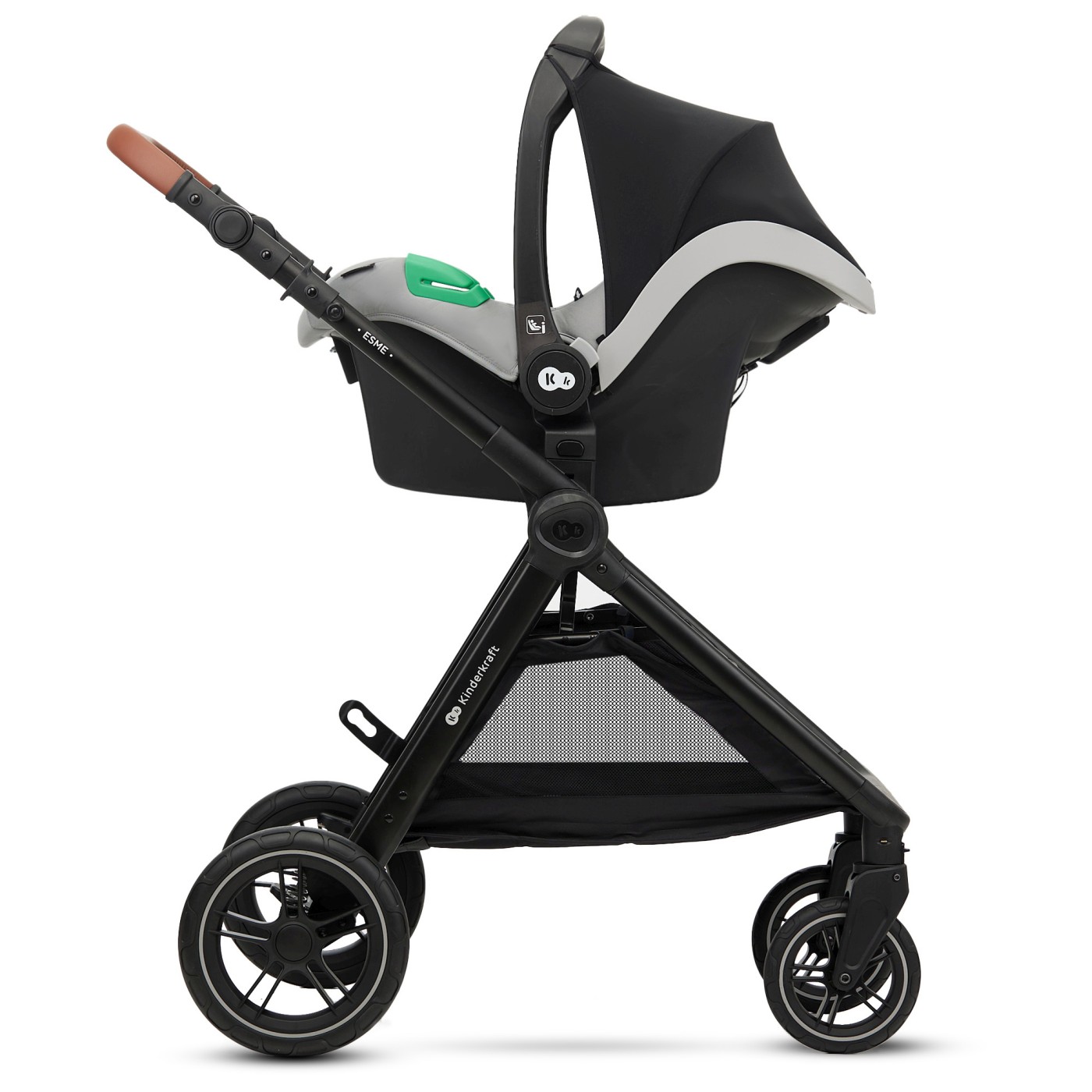 CARUCIOR KINDERKRAFT ESME, 3 IN 1, MOONLIGHT GREY SuperHeroes ToysZone
