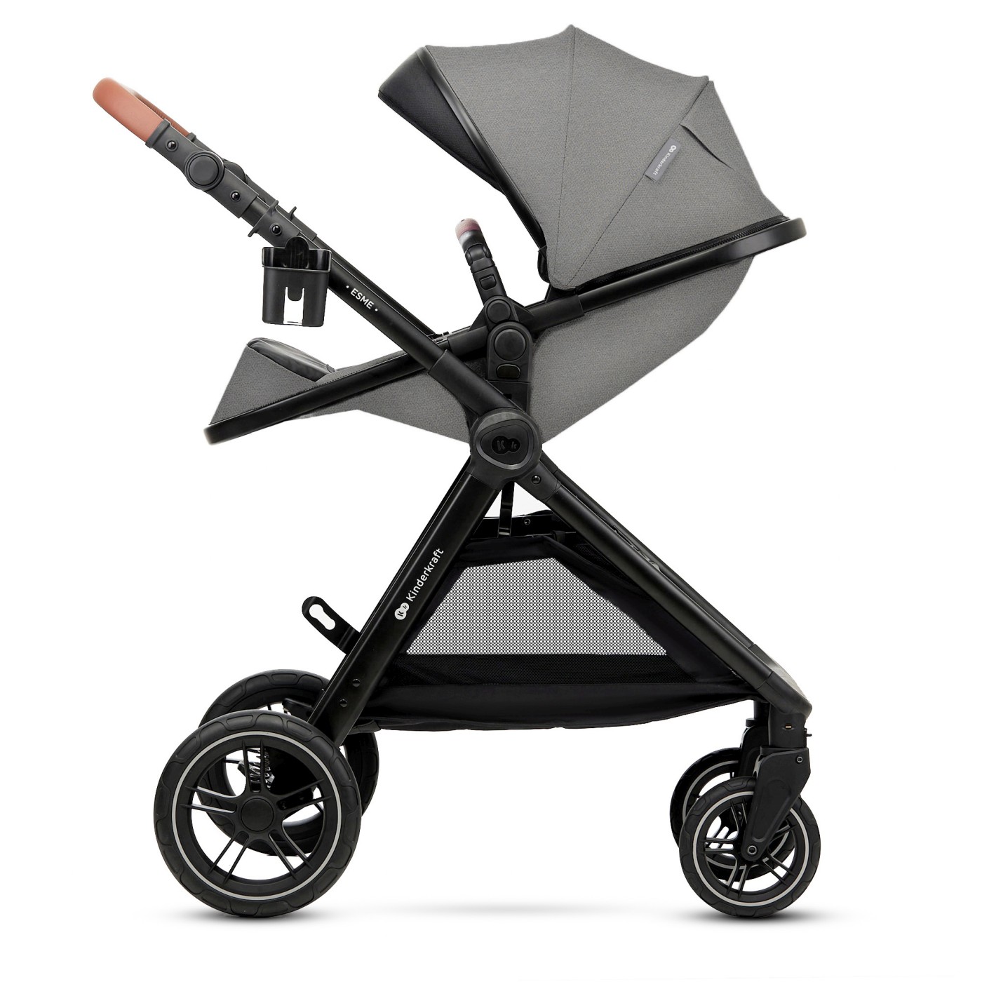 CARUCIOR KINDERKRAFT ESME, 3 IN 1, MOONLIGHT GREY SuperHeroes ToysZone