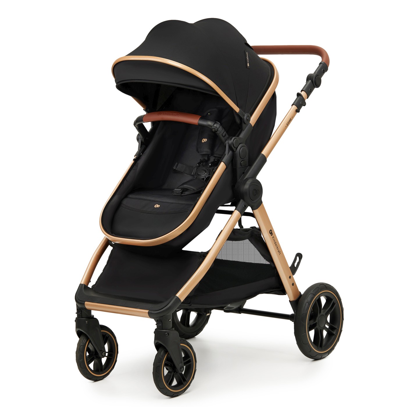 CARUCIOR KINDERKRAFT ESME, 3 IN 1, PURE BLACK SuperHeroes ToysZone