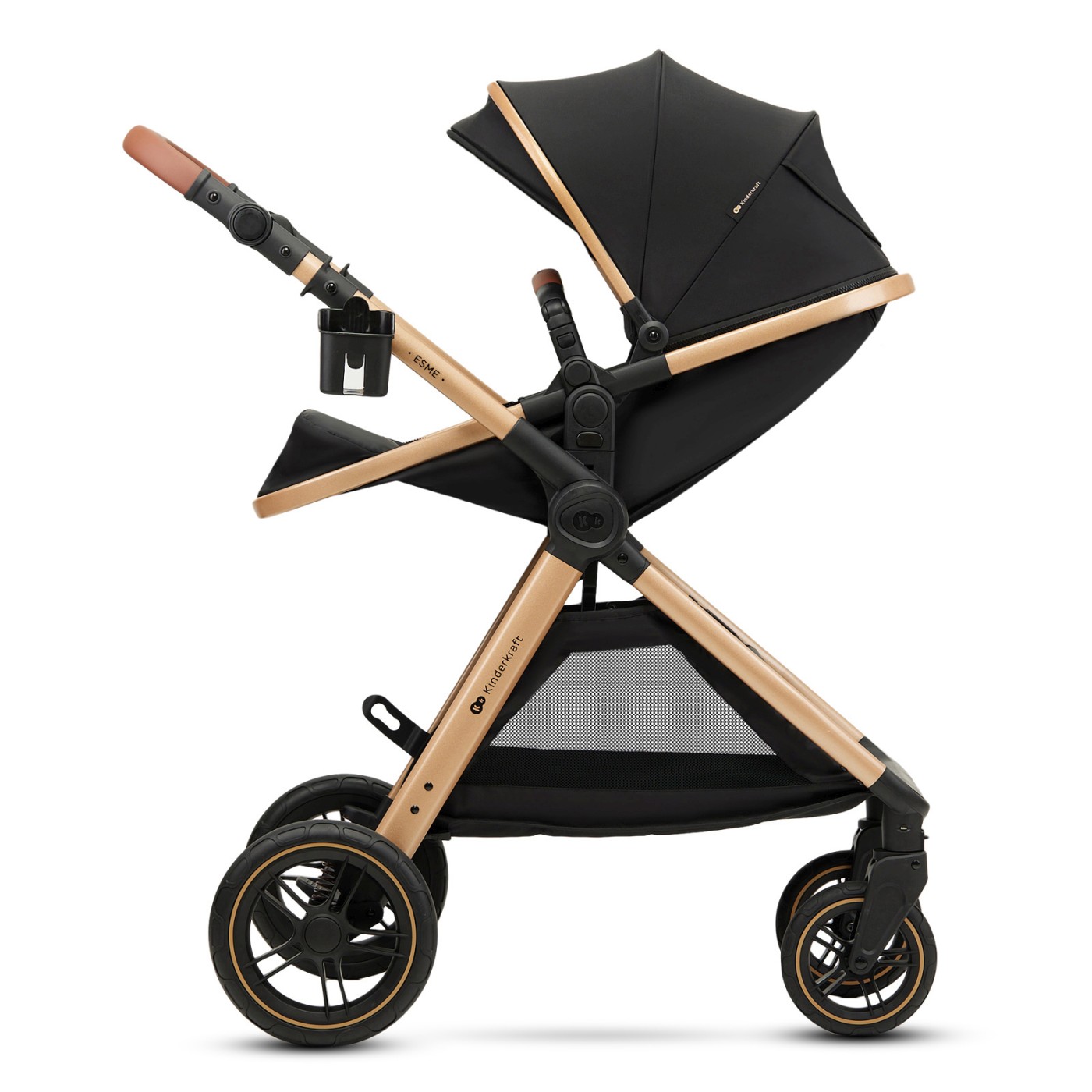 CARUCIOR KINDERKRAFT ESME, 3 IN 1, PURE BLACK SuperHeroes ToysZone