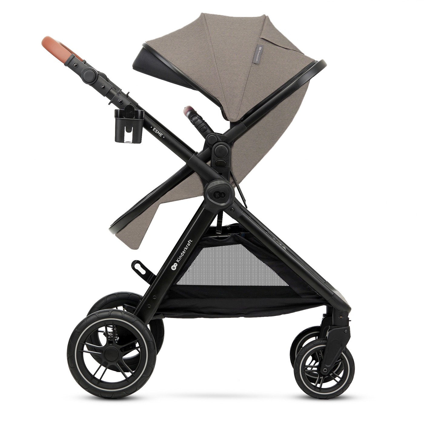 CARUCIOR KINDERKRAFT ESME, 3 IN 1, SAND BEIGE SuperHeroes ToysZone