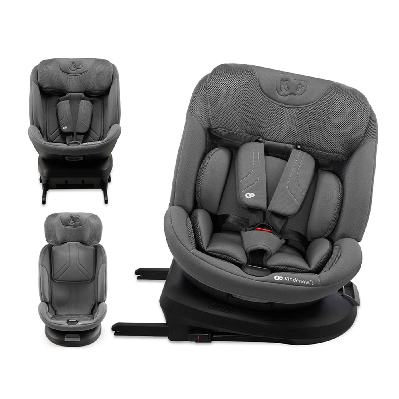 SCAUN AUTO KINDERKRAFT XPEDITION 3 I-SIZE 40-150 CM, GREY SuperHeroes ToysZone