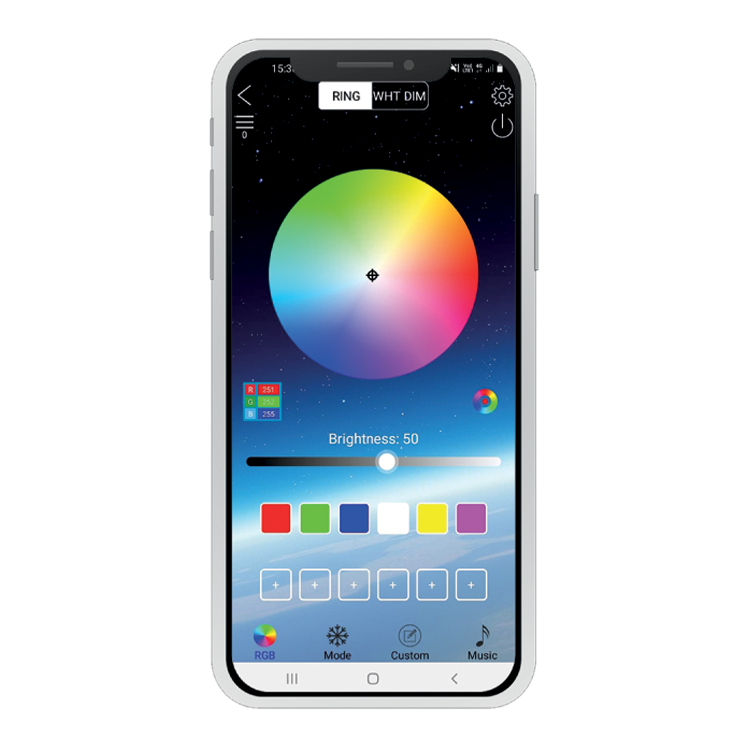 Bandă LED SMART - pentru iluminare ambientală TV, 24”-38” - SunShine Best CarHome