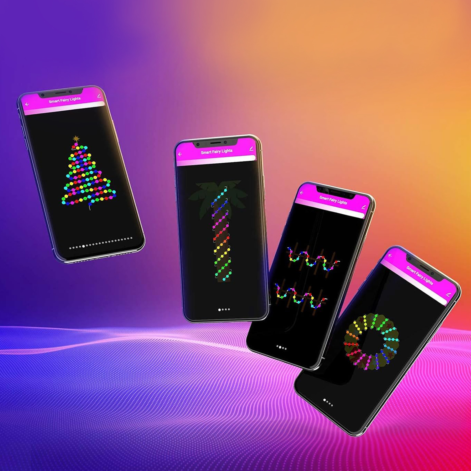 Șir de lumini inteligente - USB - 33 LED RGB - 5 m - Bluetooth Best CarHome