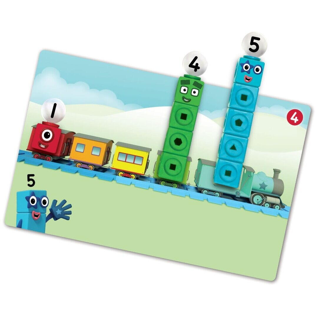 MathLink®Cubes Numberblocks in romana - Set de activitati de la 1 - 10 PlayLearn Toys