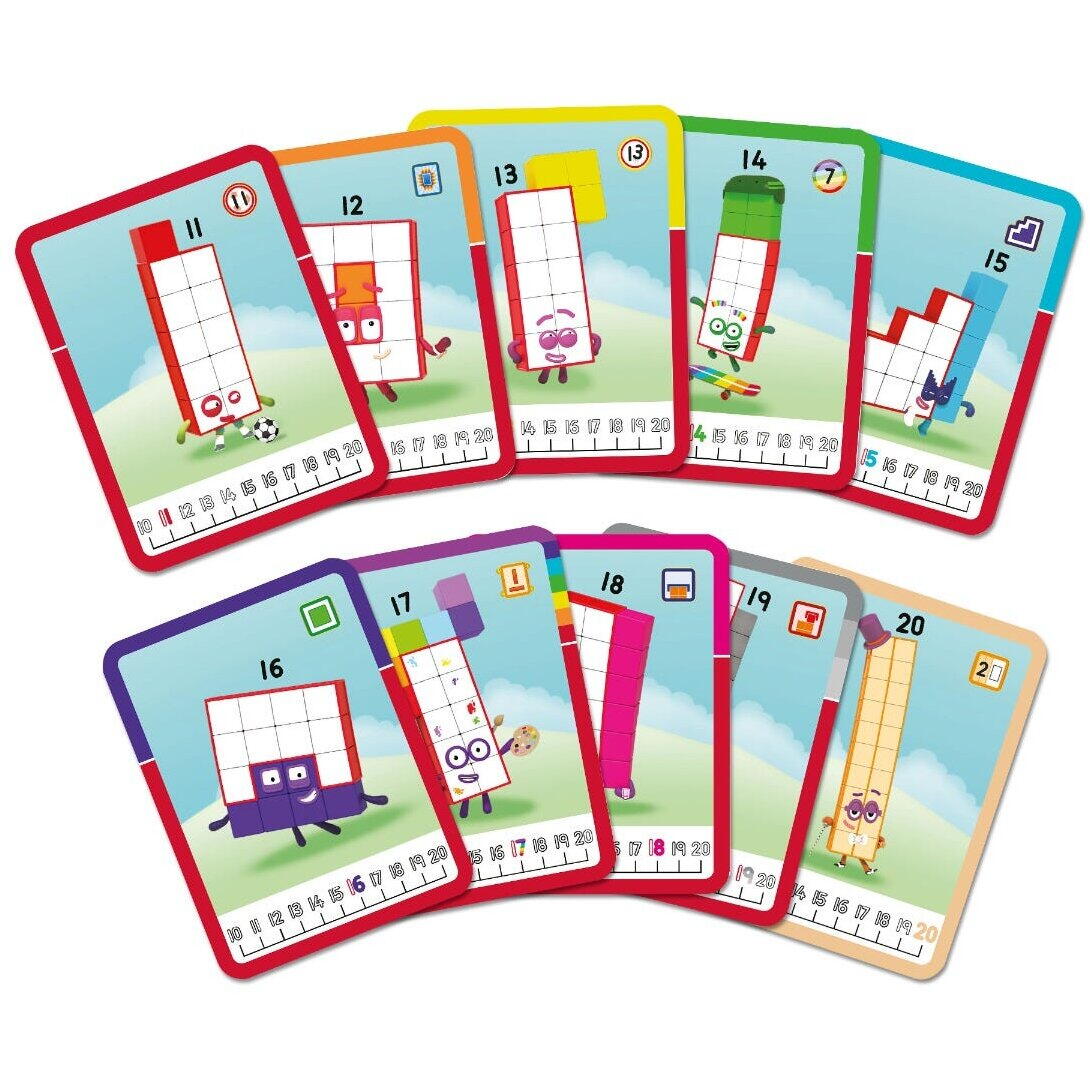 MathLink®Cubes Numberblocks in romana - Set de activitati de la 11 - 20 PlayLearn Toys