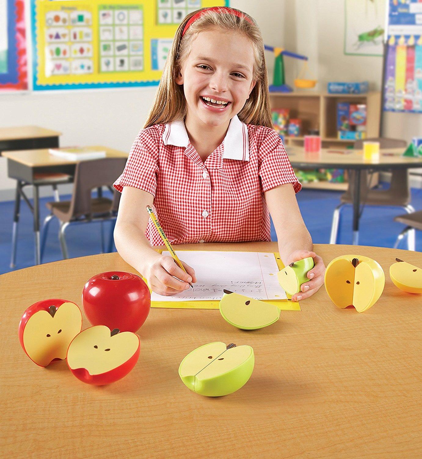 Mere magnetice pentru fractii PlayLearn Toys