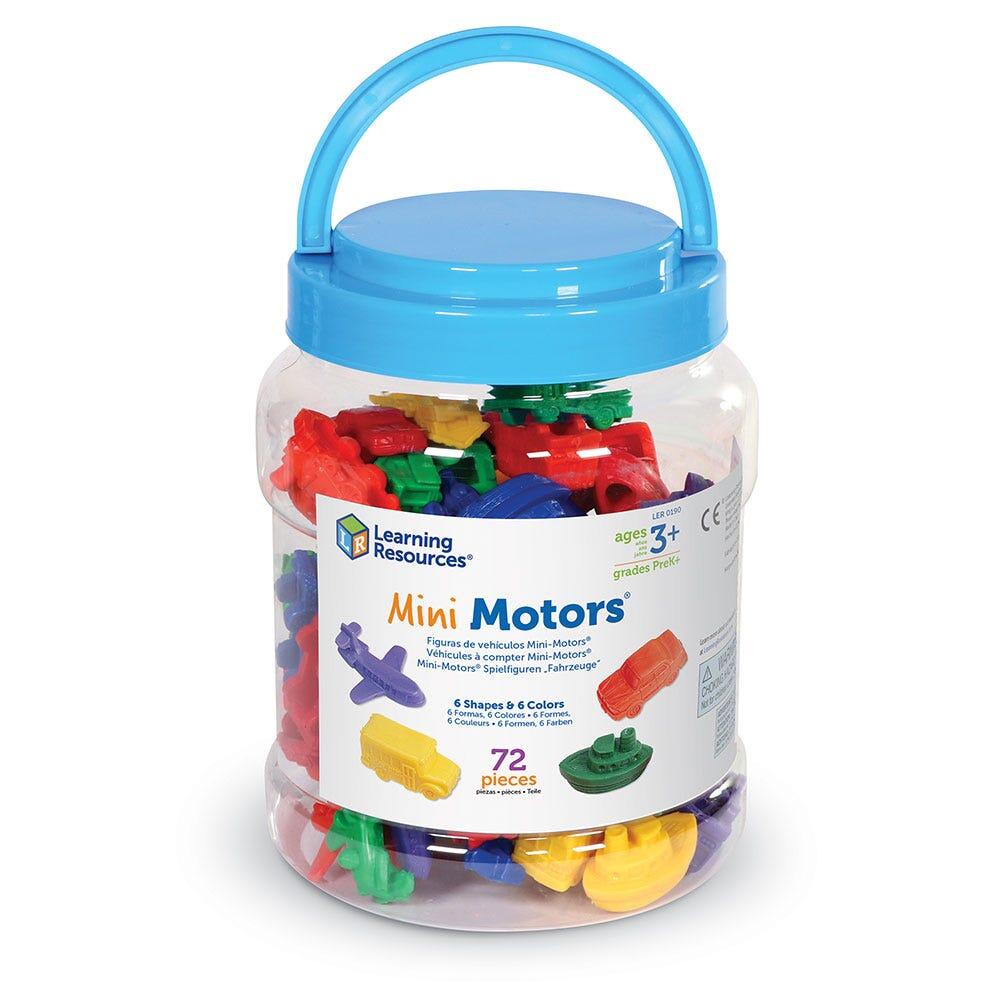 Mini vehicule pentru numarat - set 72 buc PlayLearn Toys