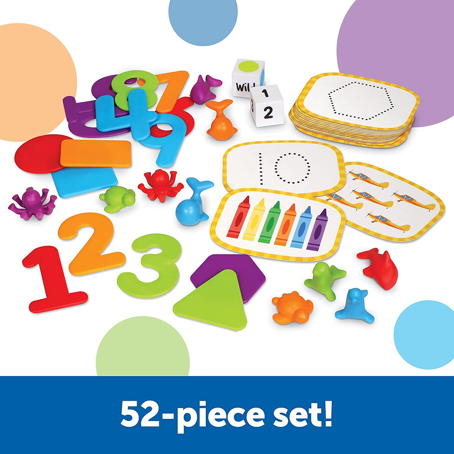 Set activitati educative - Invat sa numar PlayLearn Toys