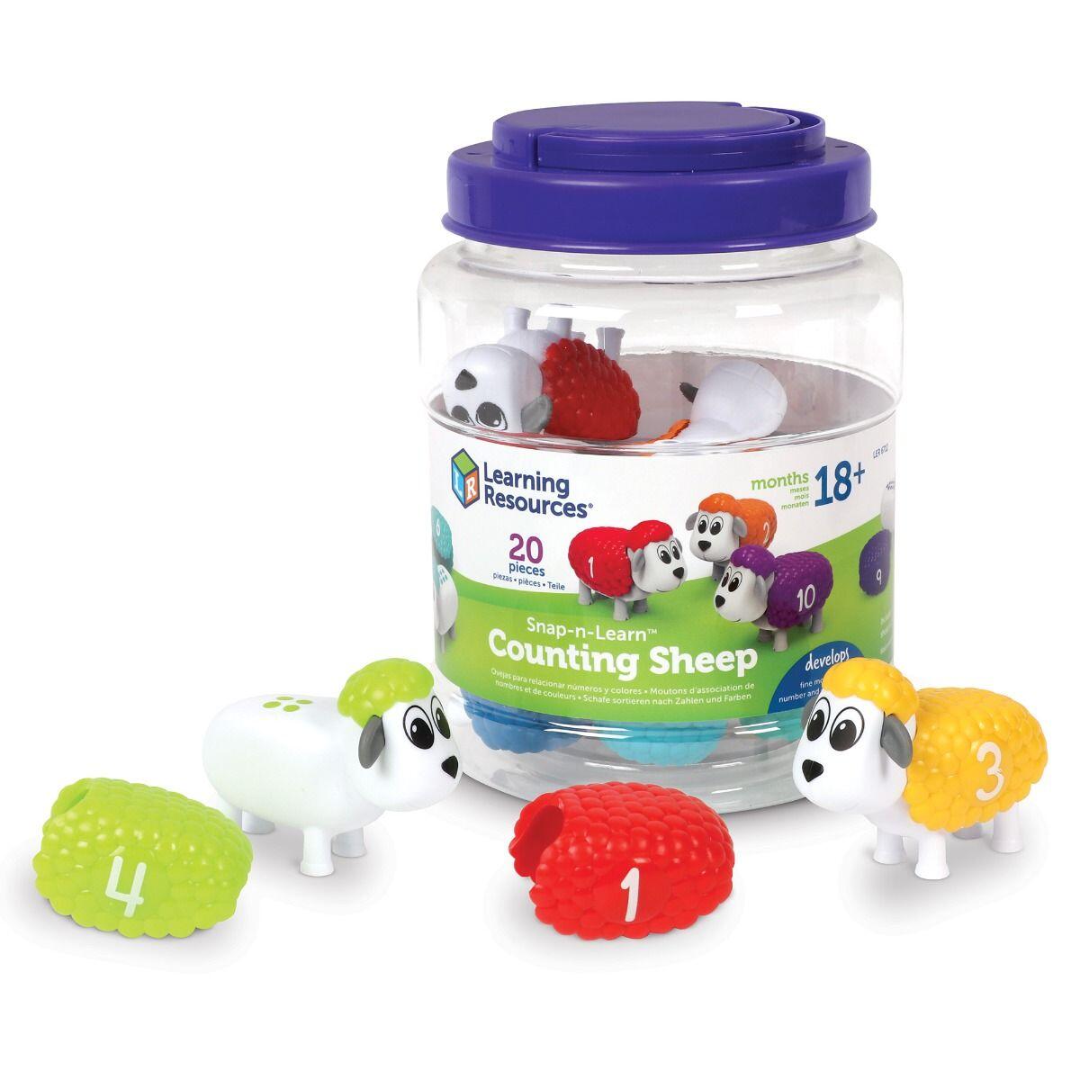 Set de sortat si numarat - Oite cu cifre PlayLearn Toys