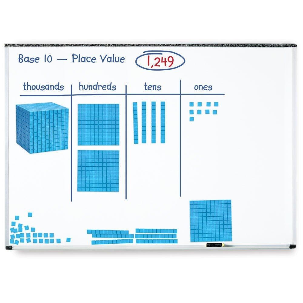 Set matematic magnetic - Modele in baza 10 PlayLearn Toys
