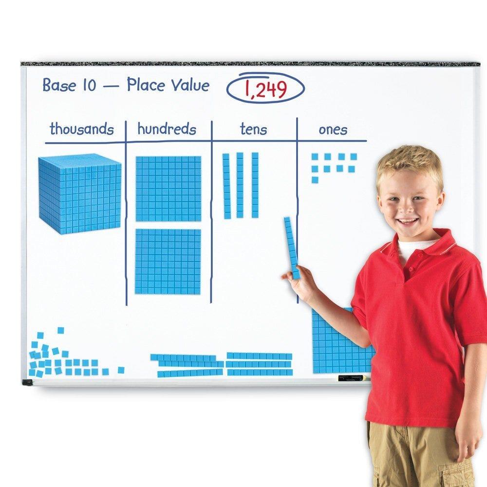 Set matematic magnetic - Modele in baza 10 PlayLearn Toys