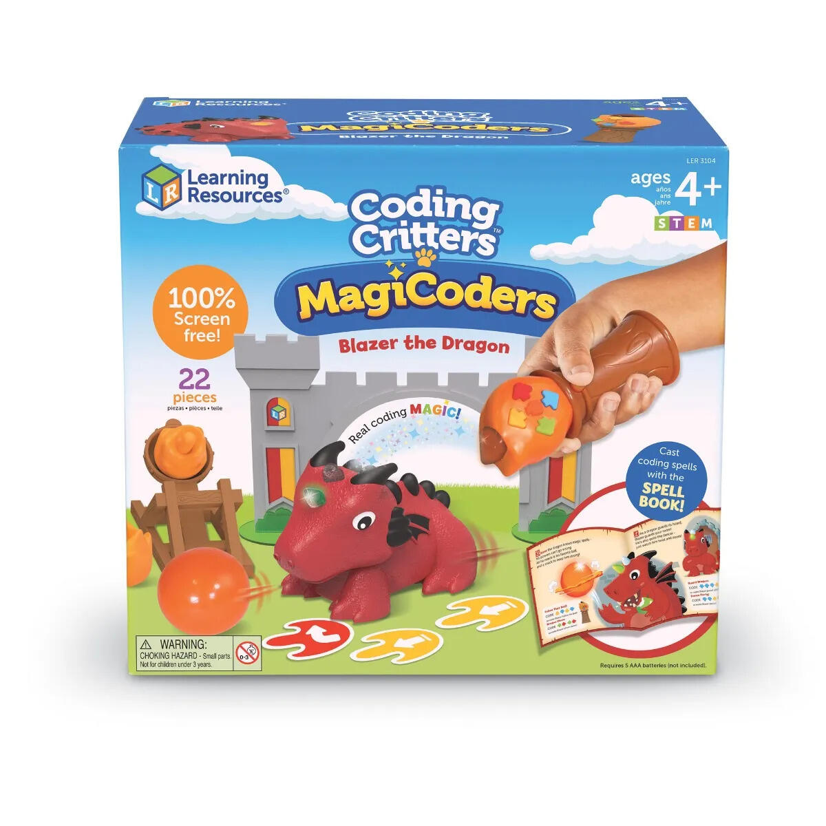 Joc codare - Aventurile dragonului Blazer PlayLearn Toys