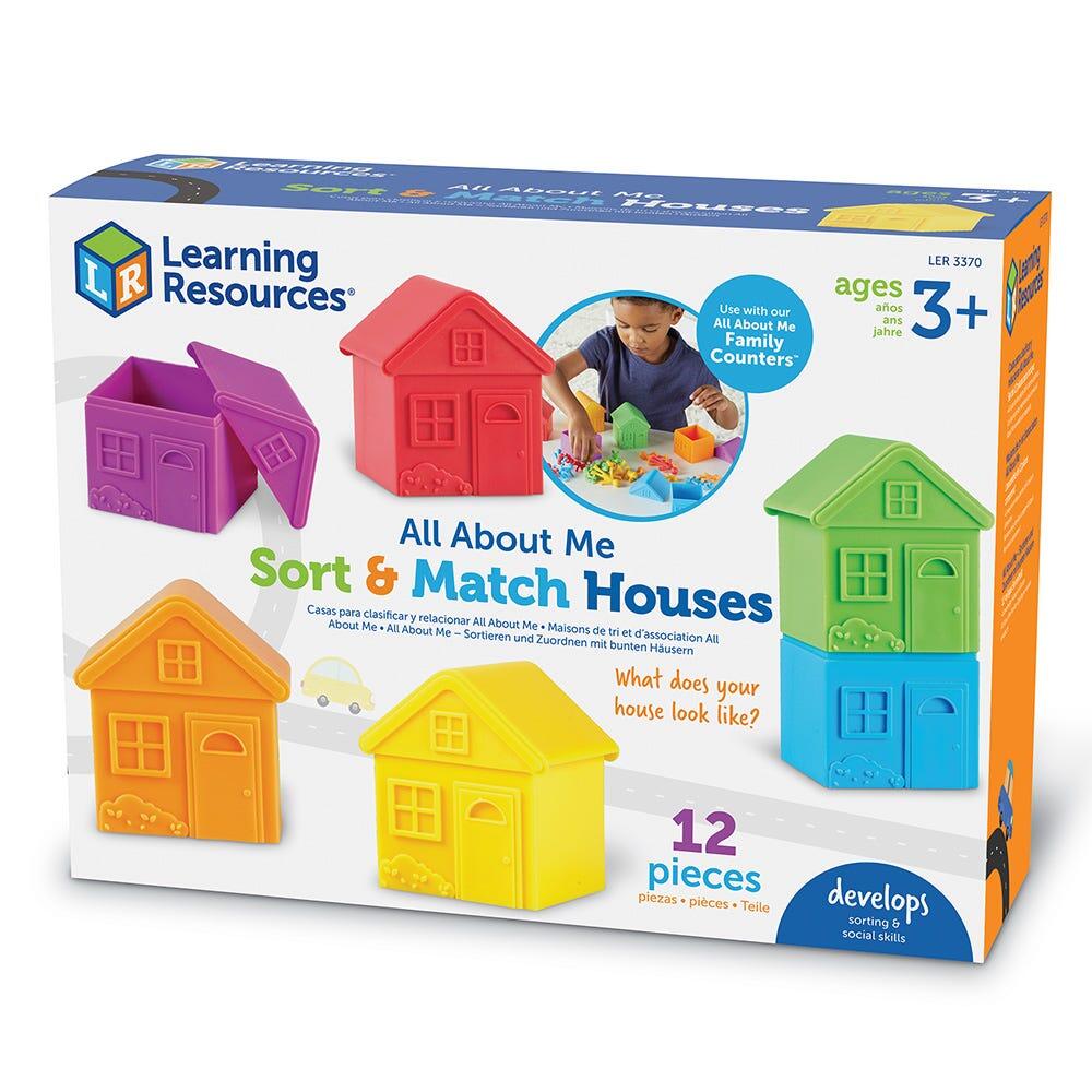 Joc de sortare - Casute colorate PlayLearn Toys