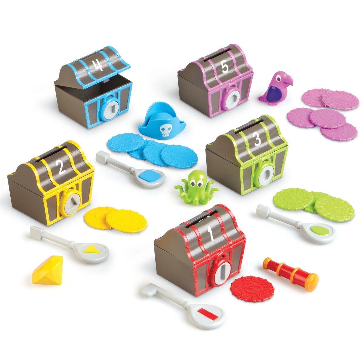 Joc de sortare - Comoara piratilor PlayLearn Toys