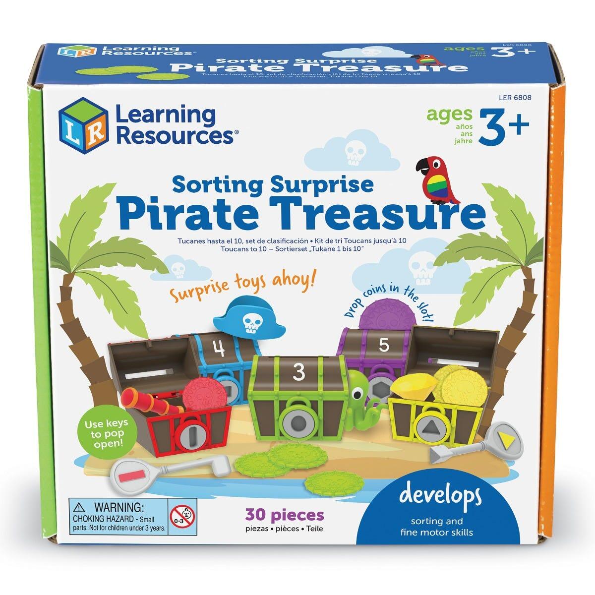 Joc de sortare - Comoara piratilor PlayLearn Toys