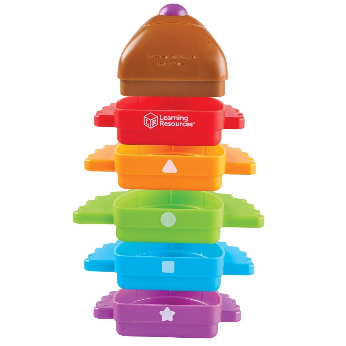 Piramida curcubeu - Ariciul Spike PlayLearn Toys