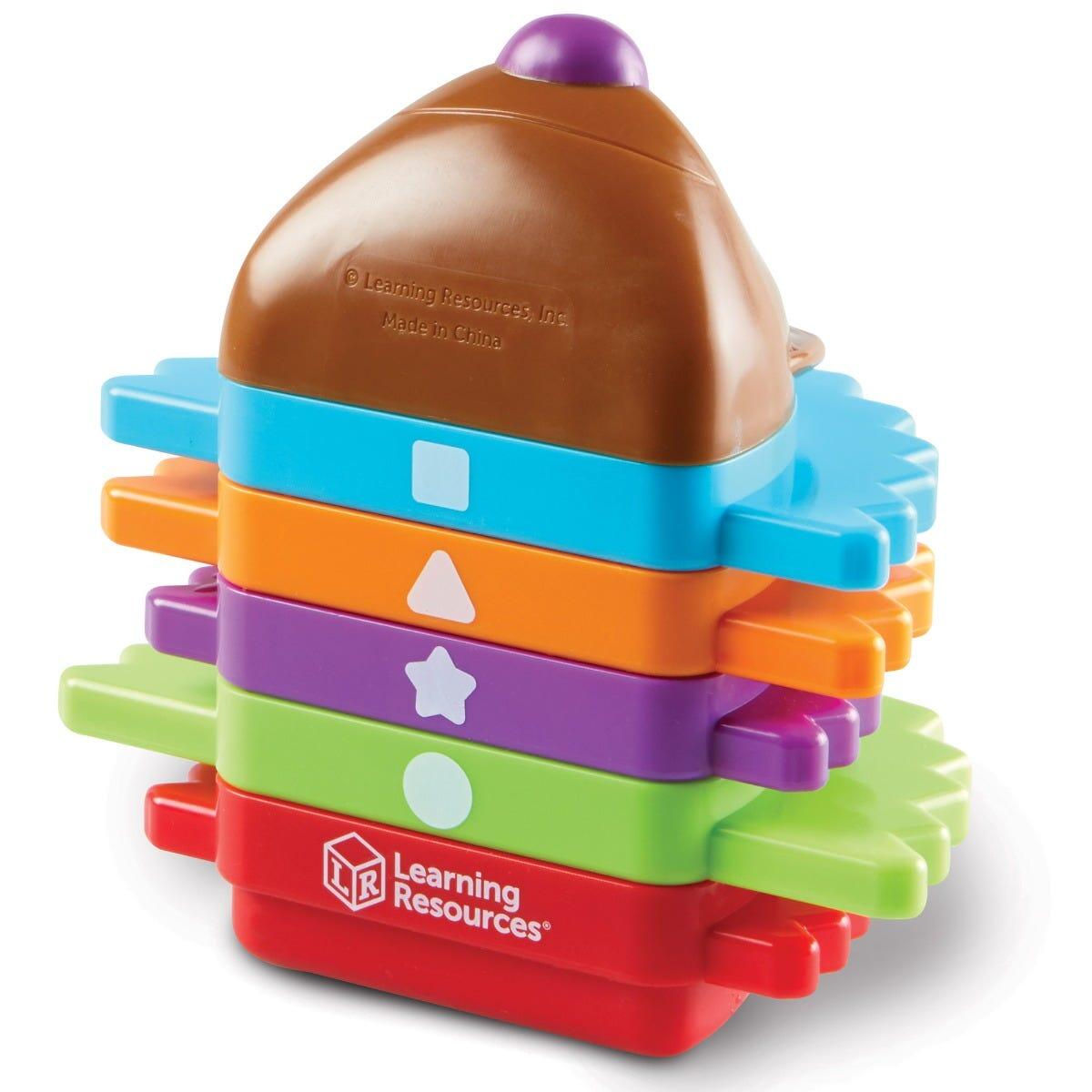 Piramida curcubeu - Ariciul Spike PlayLearn Toys
