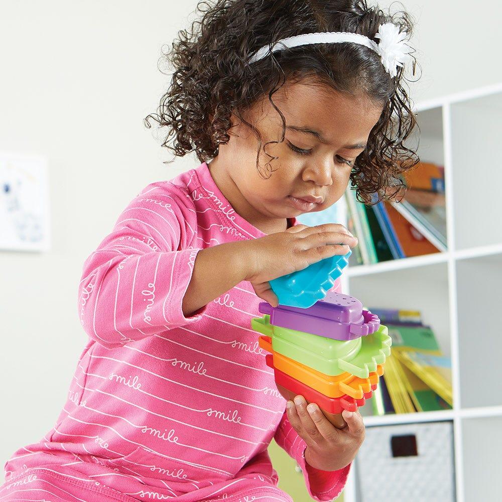 Piramida curcubeu - Ariciul Spike PlayLearn Toys