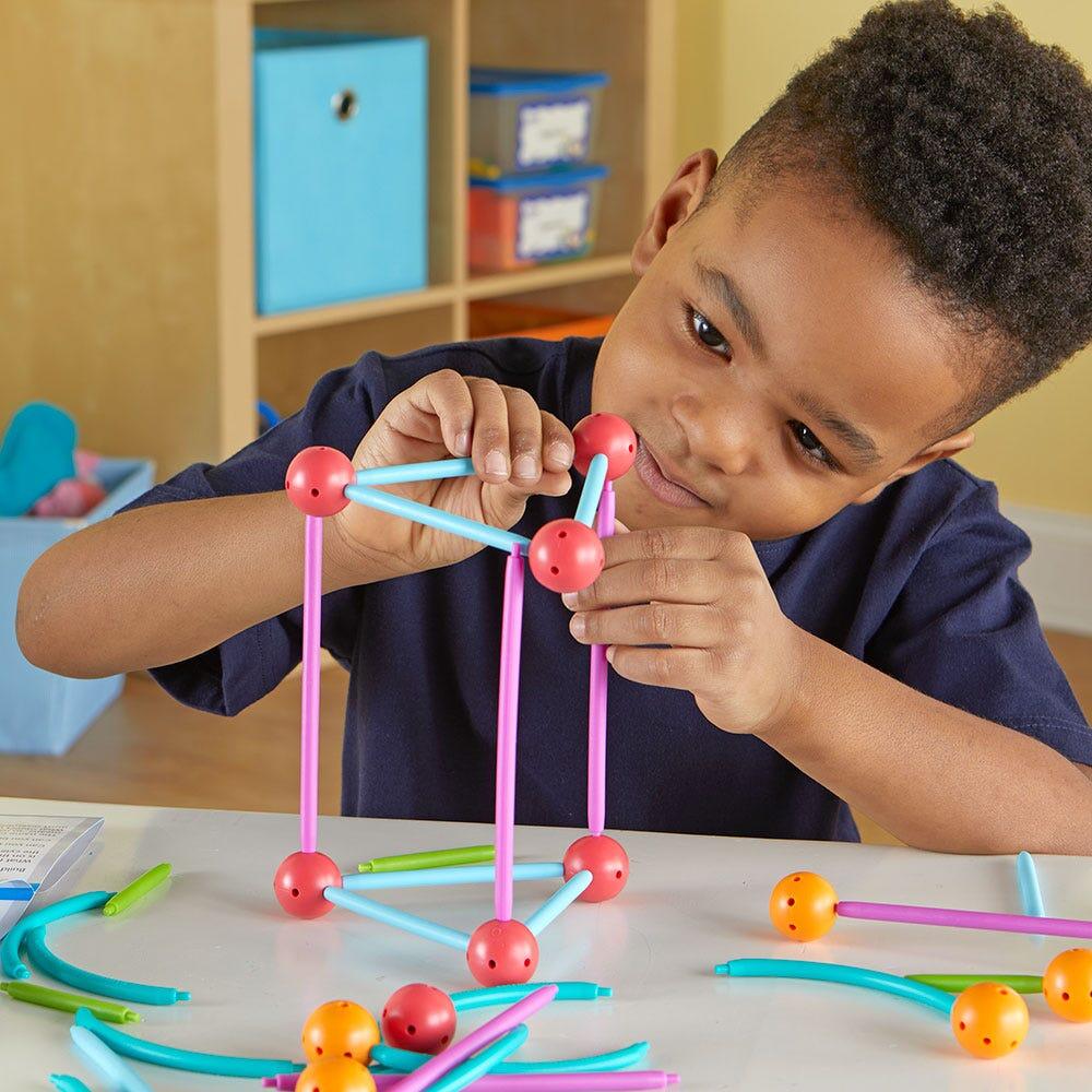 Set constructie - Forme 3D - Explorers PlayLearn Toys