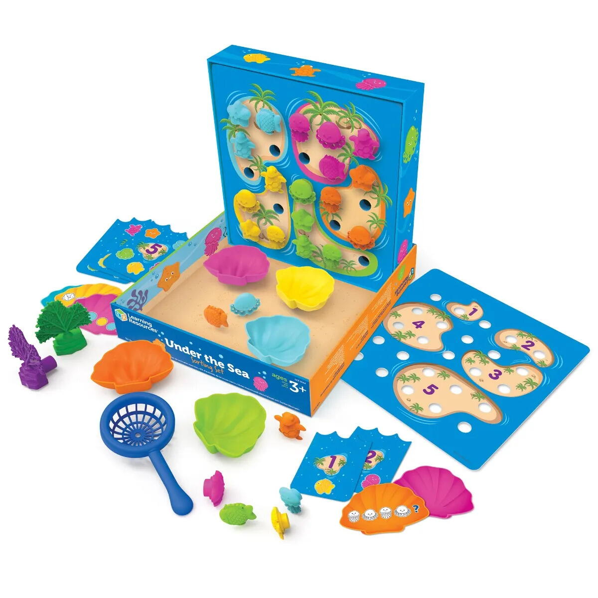 Set sortat si numarat - Oceanul vesel PlayLearn Toys