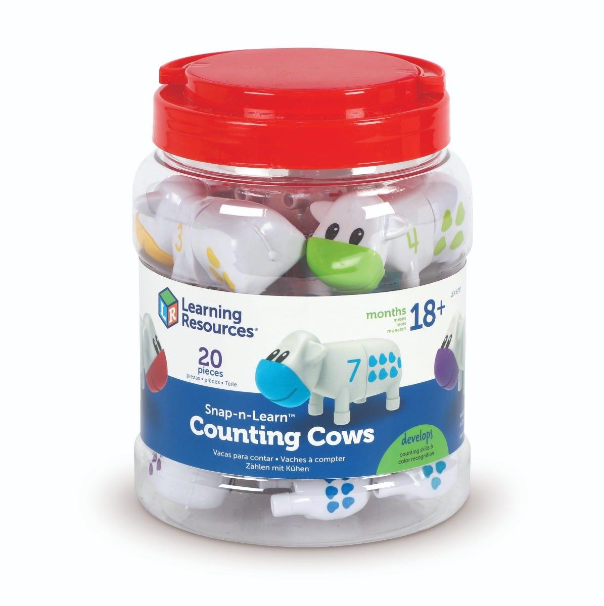 Vacute cu cifre PlayLearn Toys