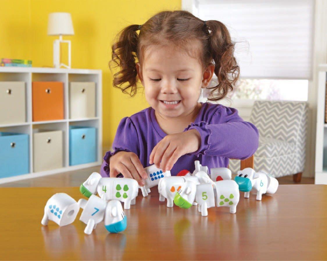 Vacute cu cifre PlayLearn Toys