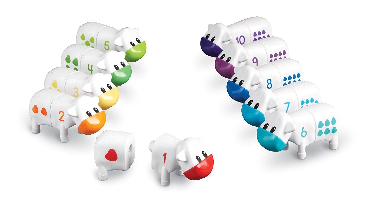 Vacute cu cifre PlayLearn Toys
