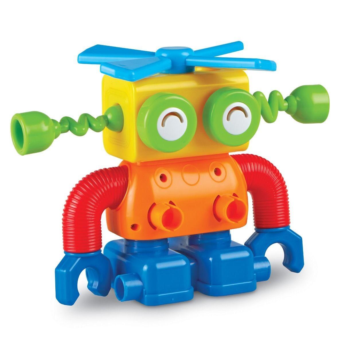 Hai sa construim - 1, 2, 3 Robotel colorat PlayLearn Toys