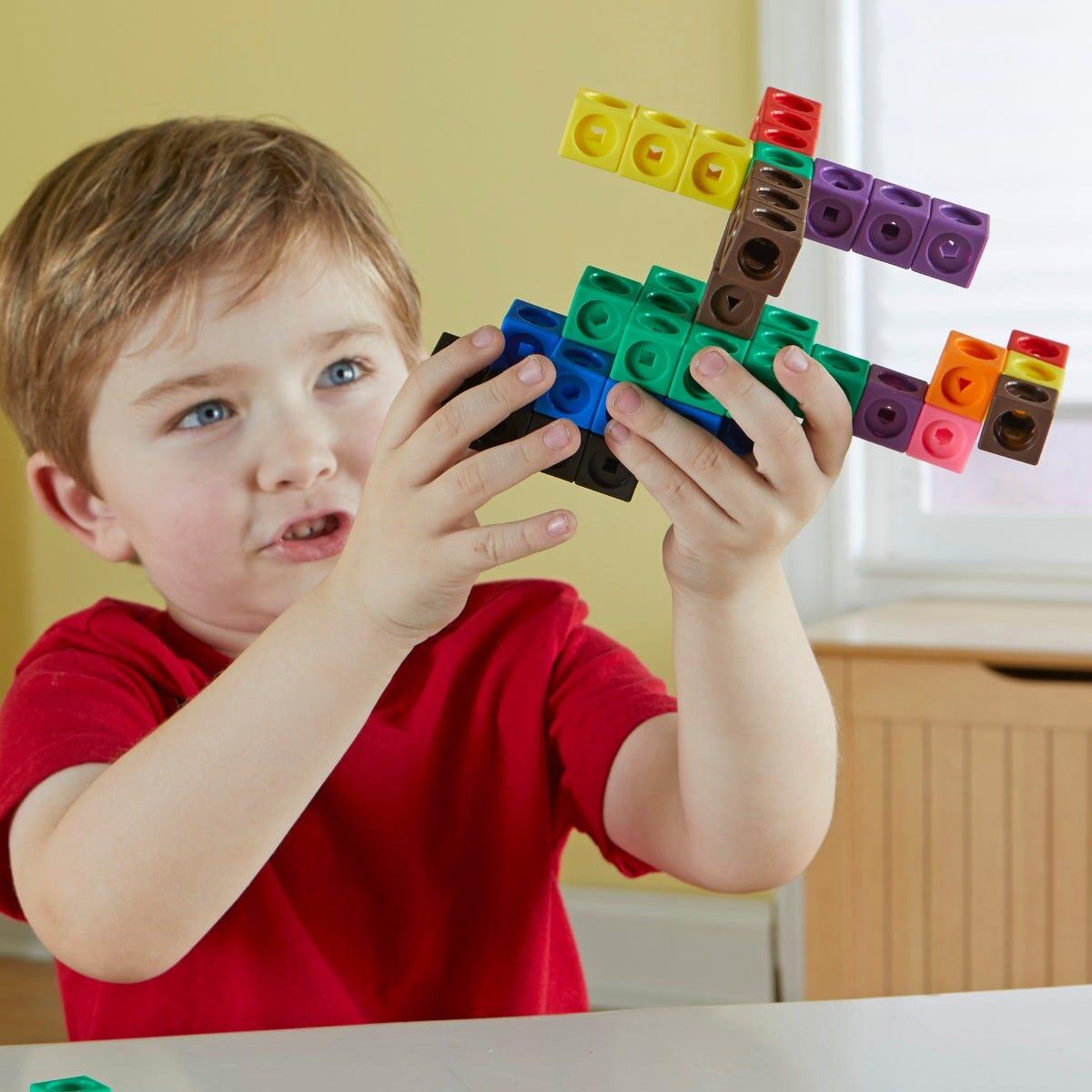 Set 200 piese MathLink® PlayLearn Toys