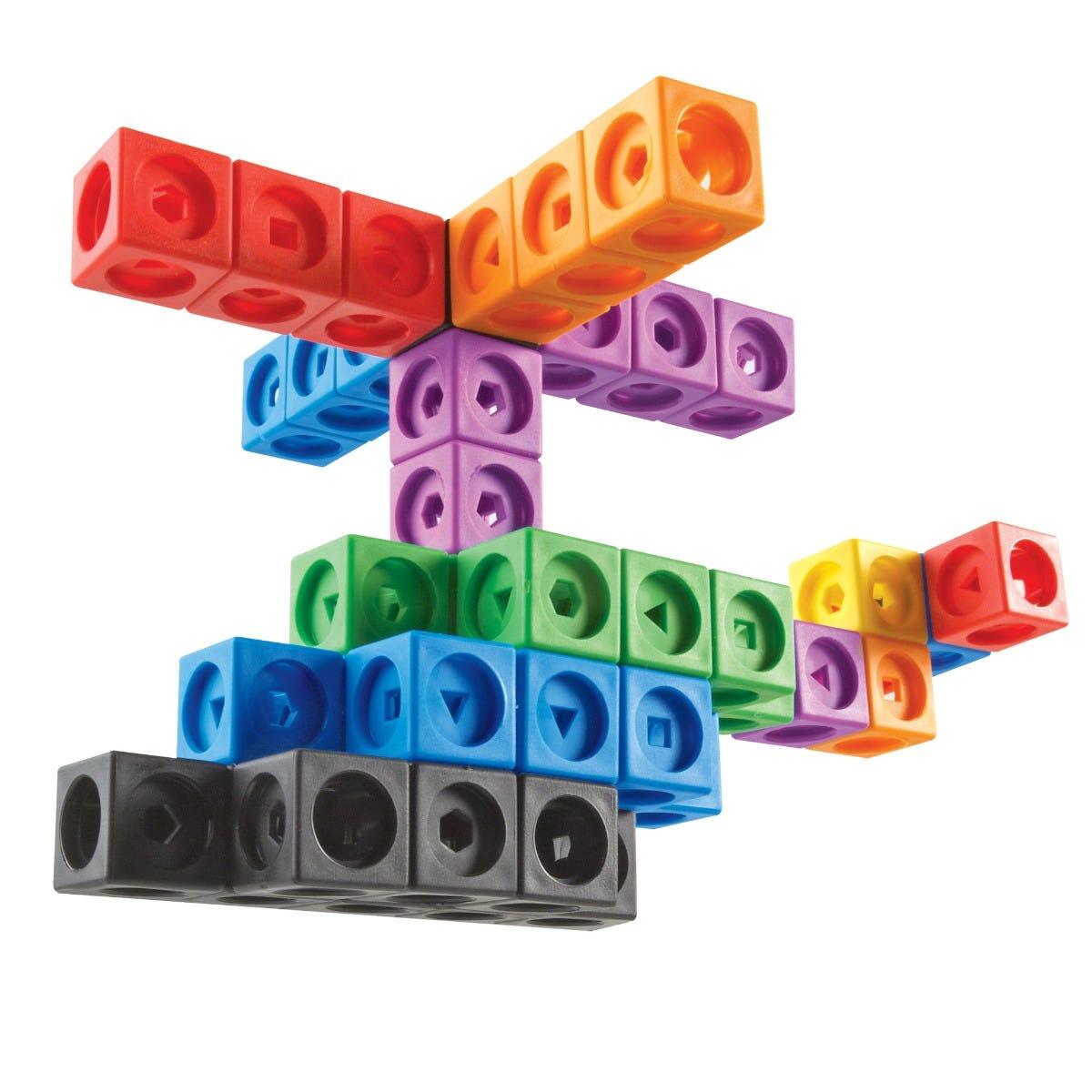 Set 200 piese MathLink® PlayLearn Toys