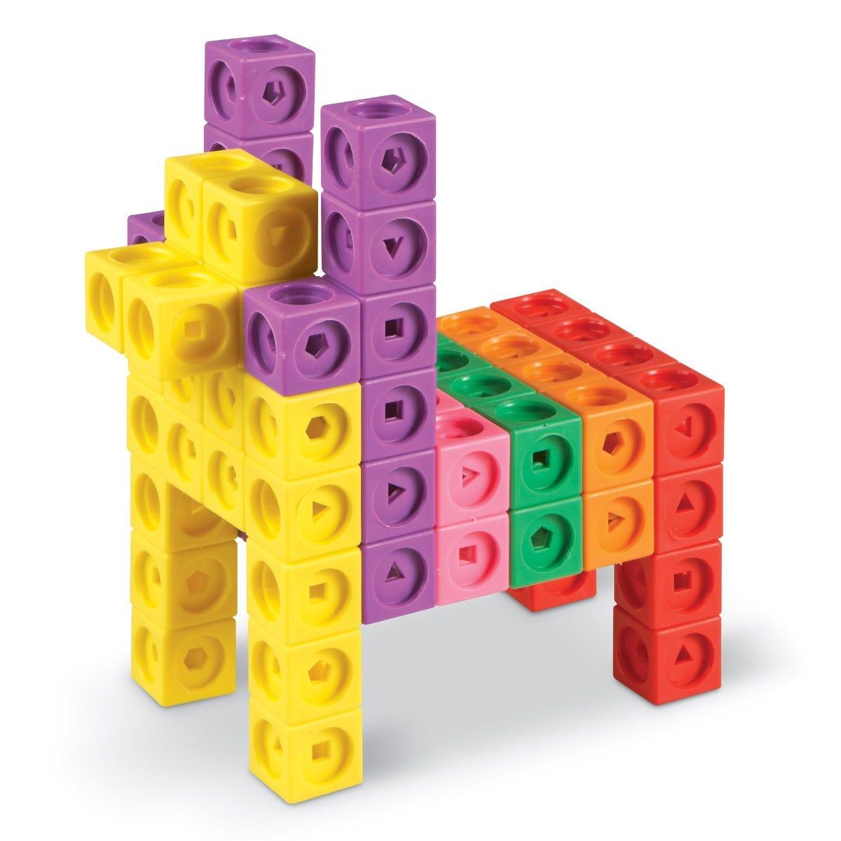 Set 200 piese MathLink® PlayLearn Toys