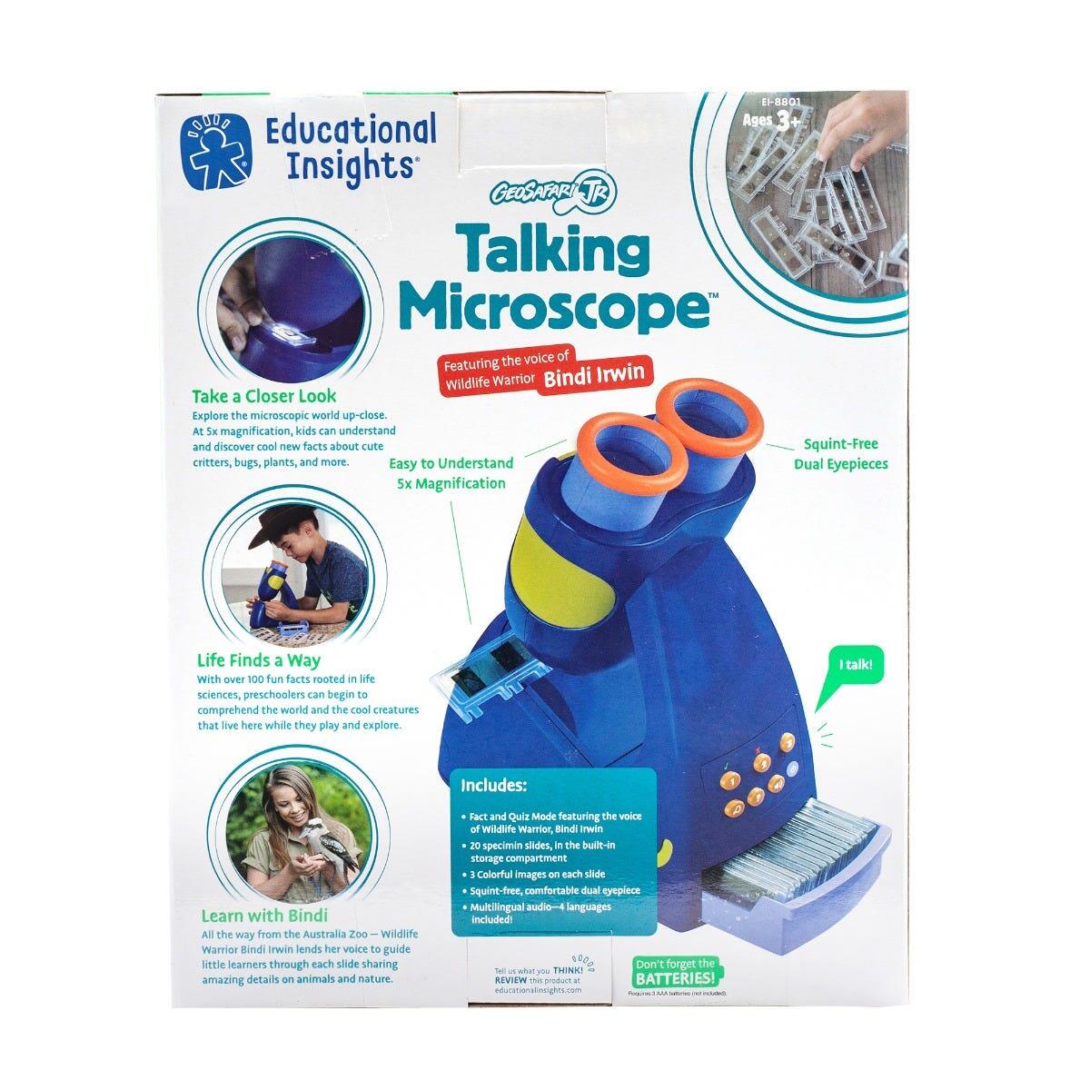 Geosafari - Microscopul vorbitor PlayLearn Toys