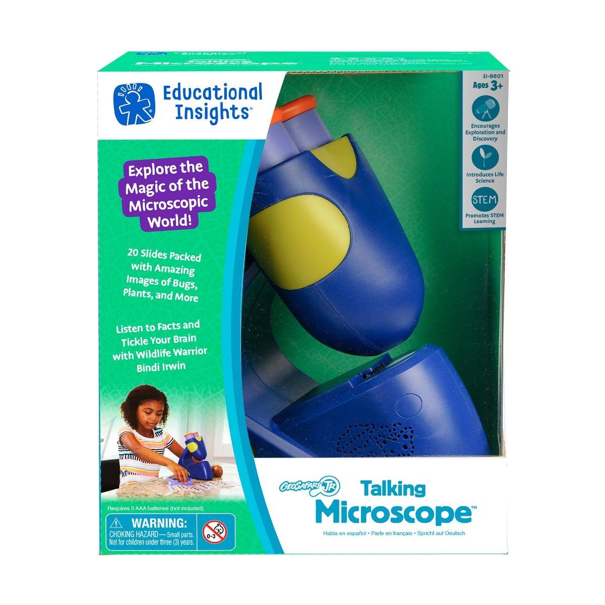 Geosafari - Microscopul vorbitor PlayLearn Toys