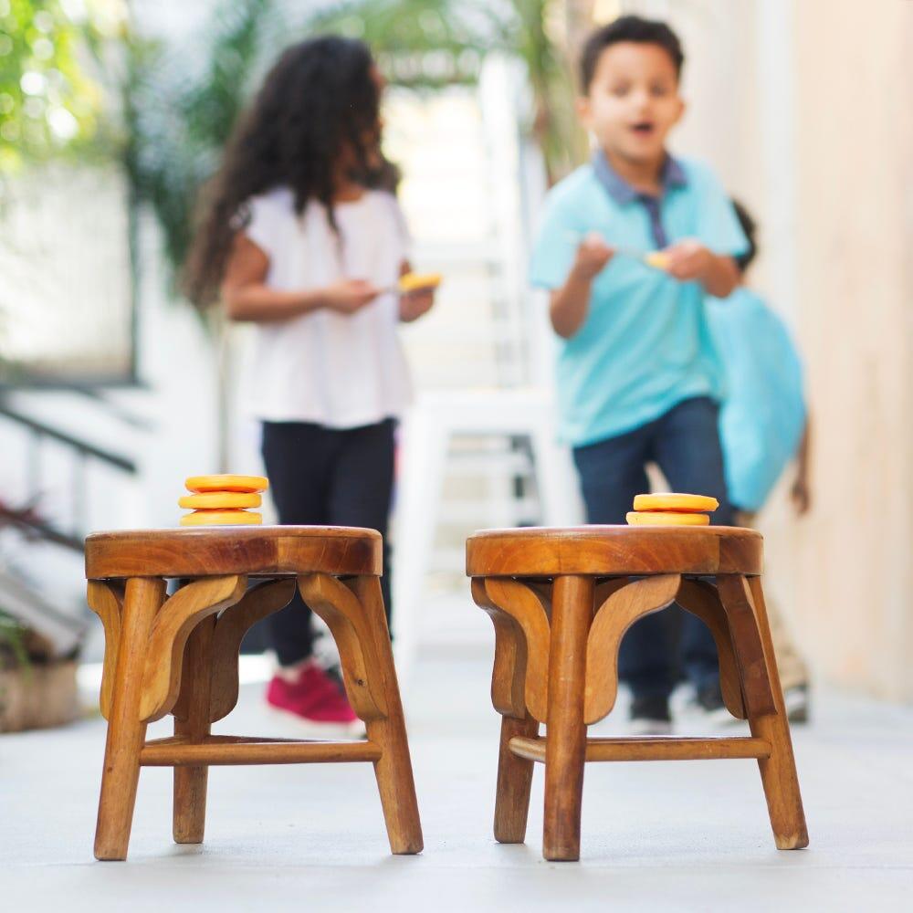 Joc stafeta - Intrecerea clatitelor PlayLearn Toys