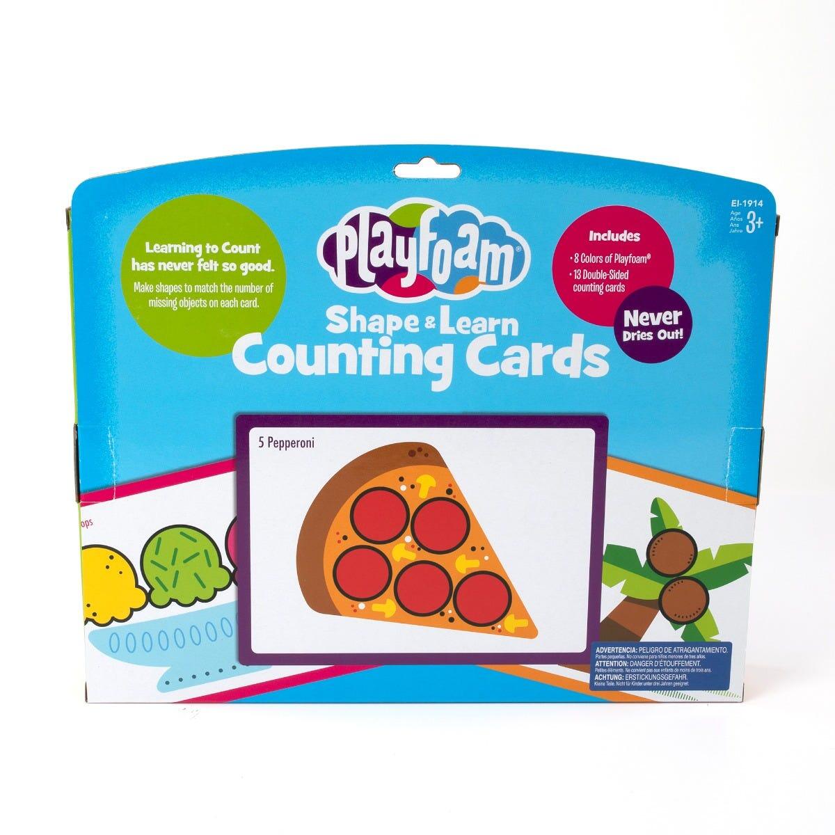 Spuma de modelat Playfoam™ - Invatam sa numaram PlayLearn Toys