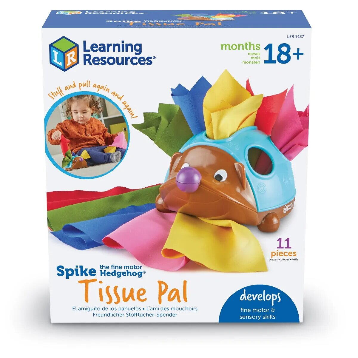 Joc cu servetele - Ariciul Spike PlayLearn Toys