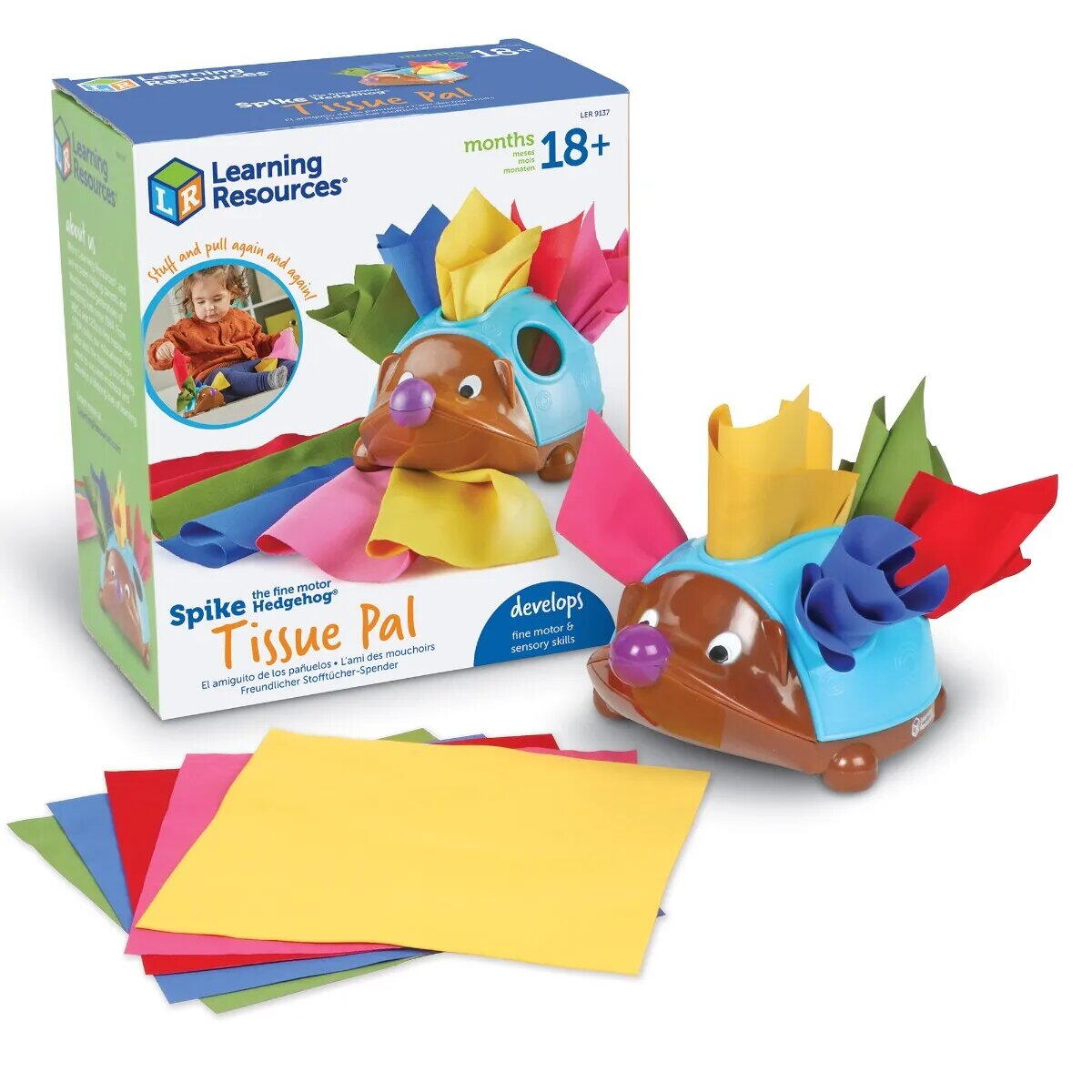 Joc cu servetele - Ariciul Spike PlayLearn Toys
