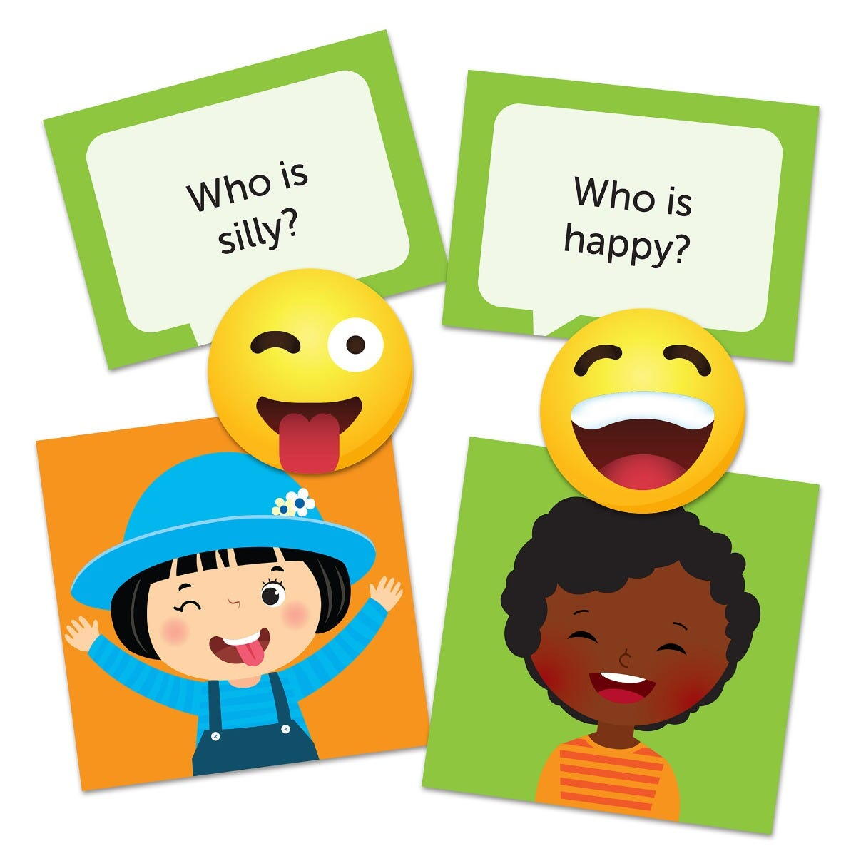 Jocul emotiilor - Cine, ce simte? PlayLearn Toys