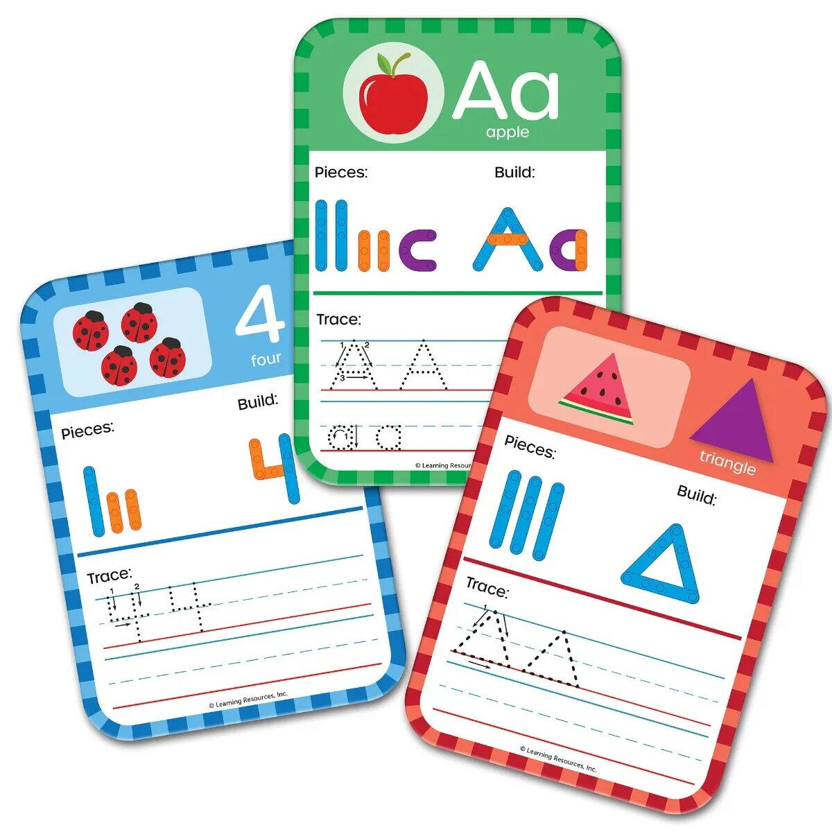 Set constructie - Litere si cifre PlayLearn Toys