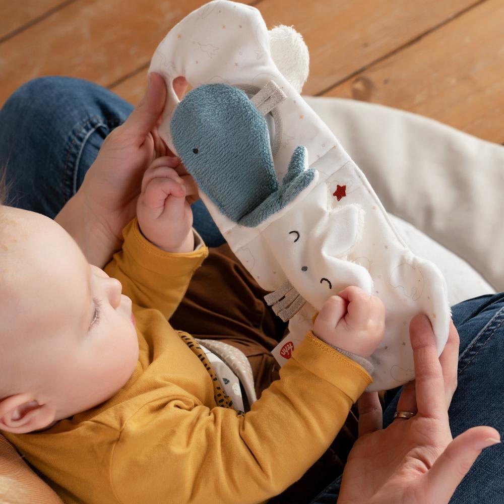 Carticica pentru bebelusi - Elefantel NATUR PlayLearn Toys