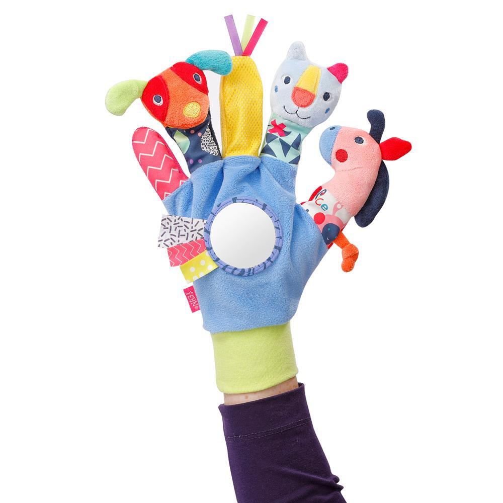Manusa cu activitati - Prietenii culorilor PlayLearn Toys