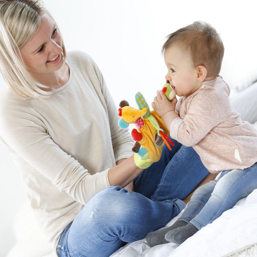 Manusa cu activitati - Safari PlayLearn Toys