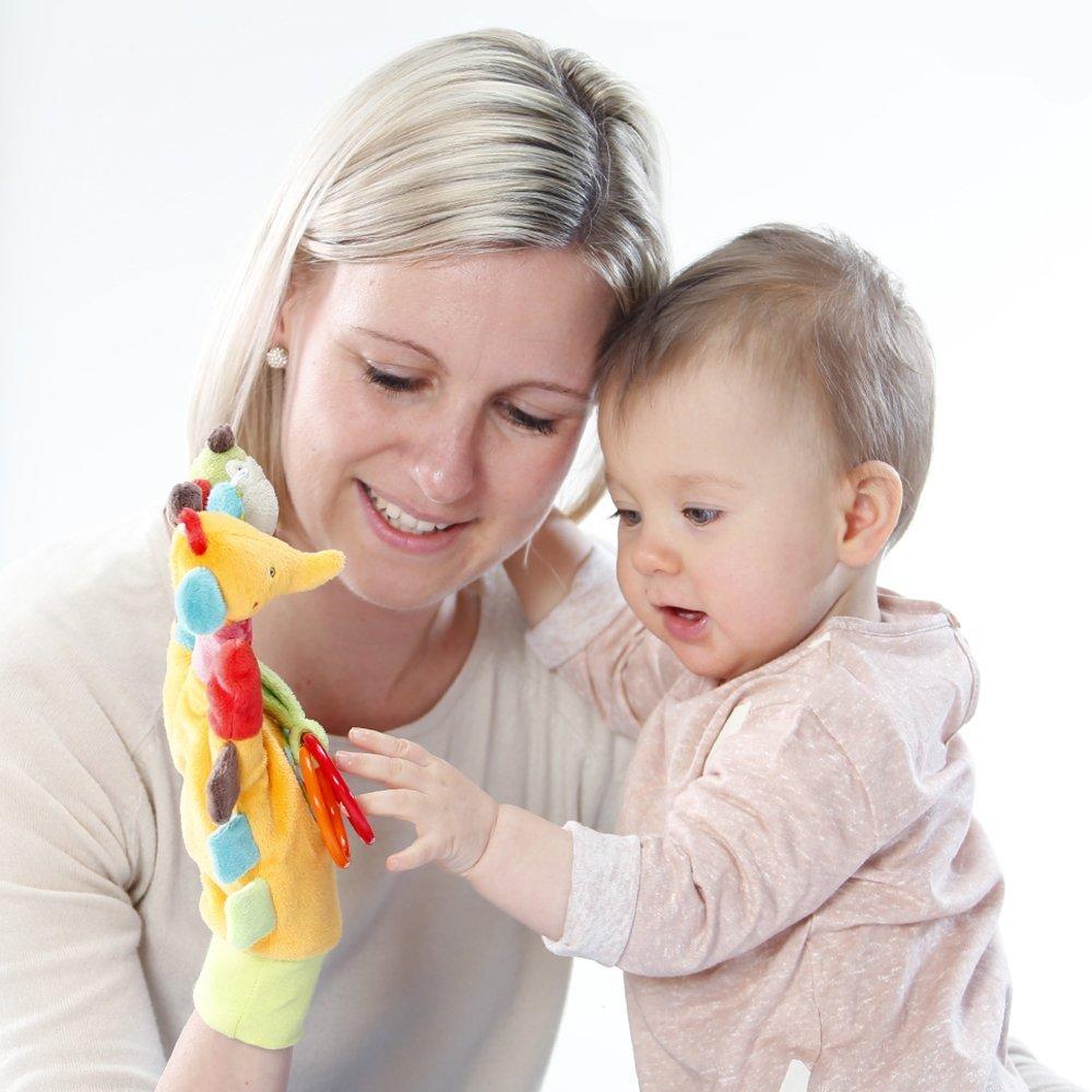 Manusa cu activitati - Safari PlayLearn Toys