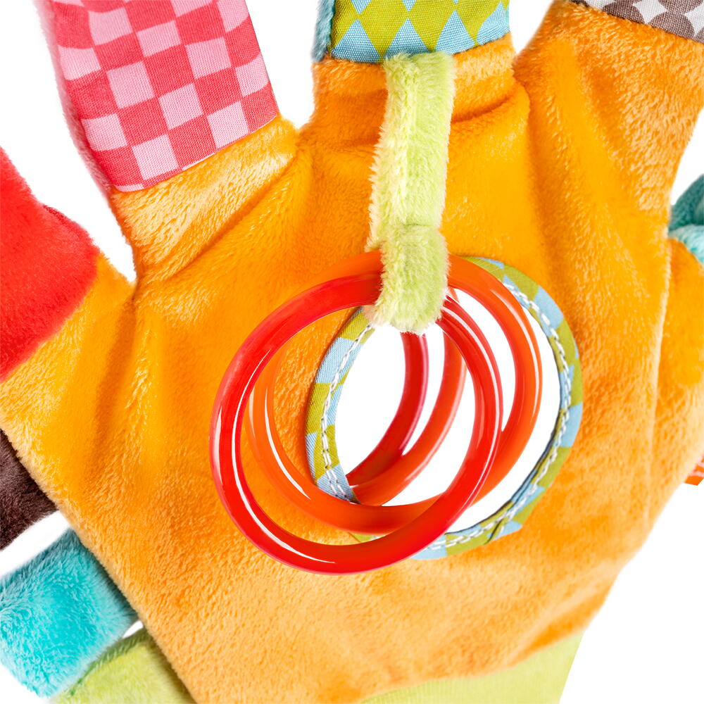 Manusa cu activitati - Safari PlayLearn Toys