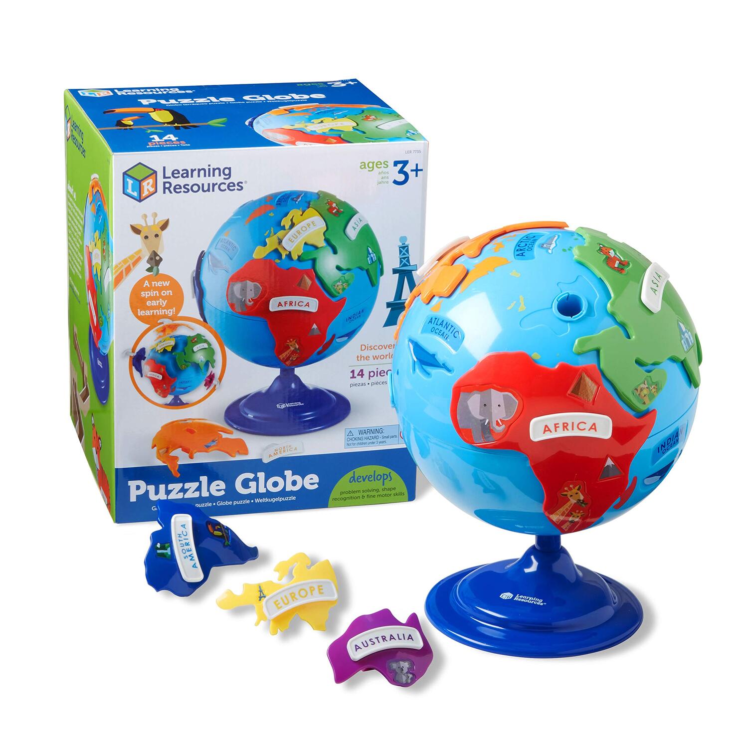 Primul meu glob pamantesc PlayLearn Toys