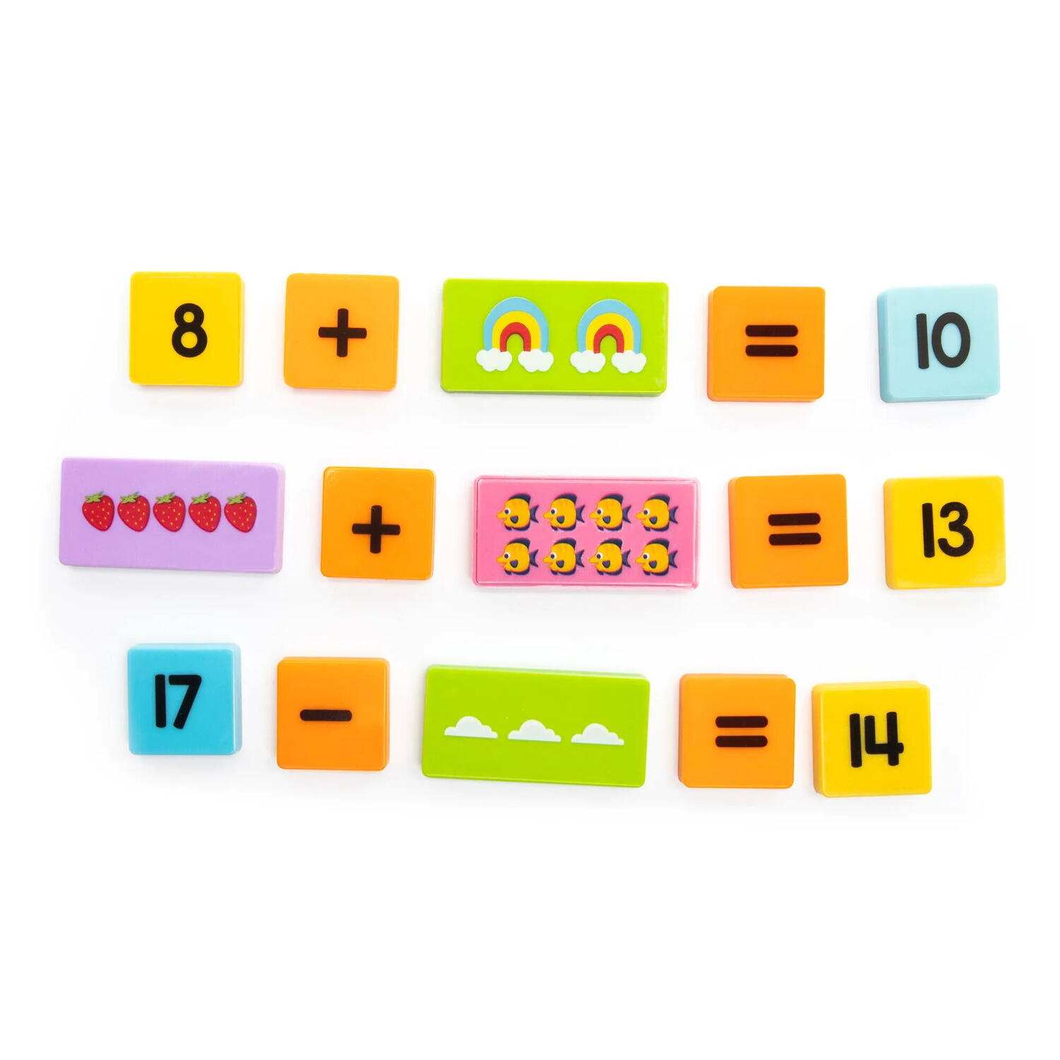 Domino matematic - Adunari si scaderi PlayLearn Toys