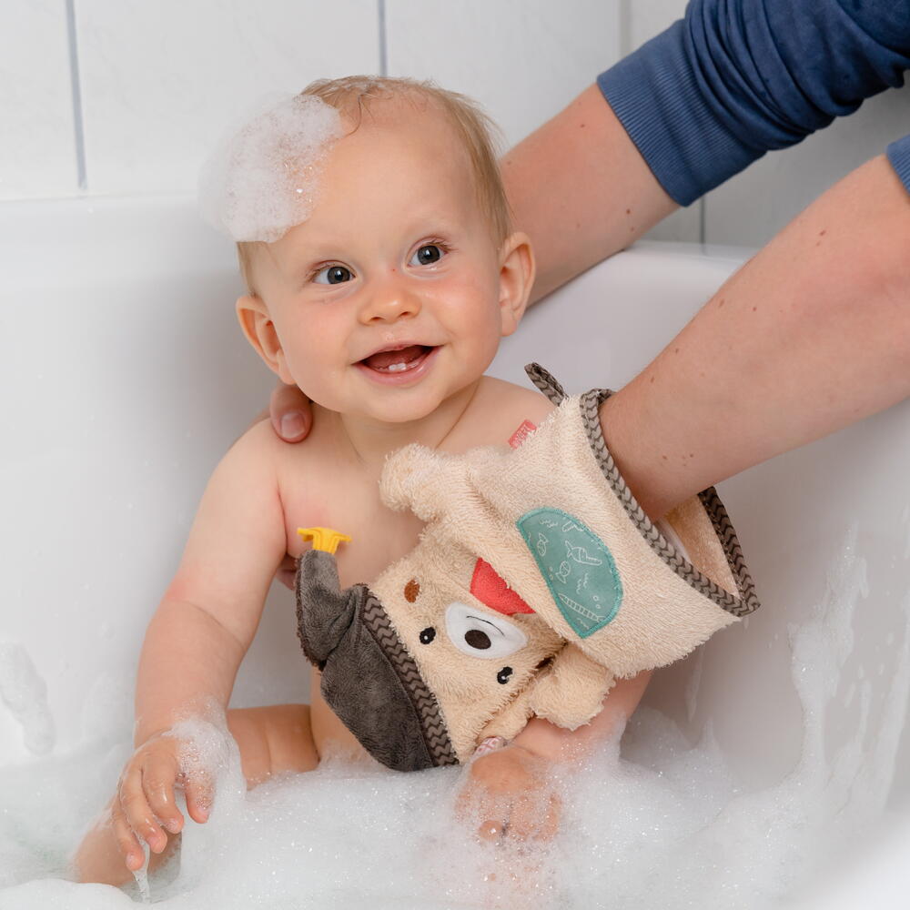 Manusa pentru baita - Ursuletul Bruno PlayLearn Toys