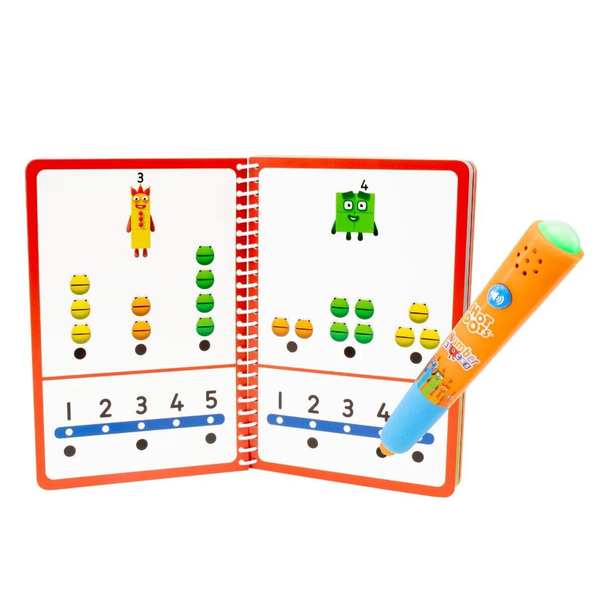 Set Hot Dots® - Numberblocks de la 1 la 10 PlayLearn Toys