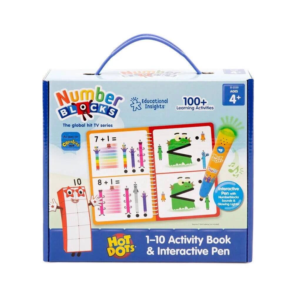 Set Hot Dots® - Numberblocks de la 1 la 10 PlayLearn Toys